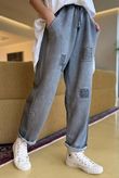 Anine Soft Touch Patch Jogger Washed Grey